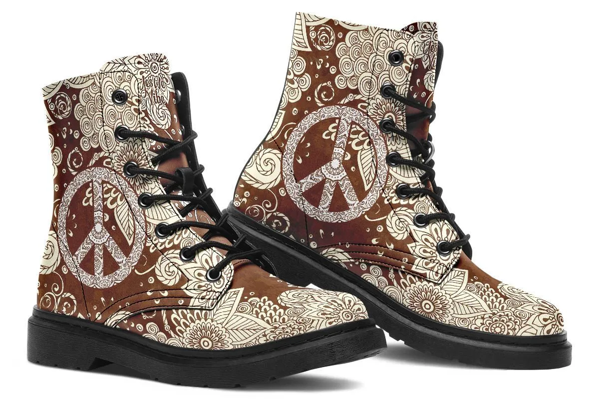 Peaceful World Brown