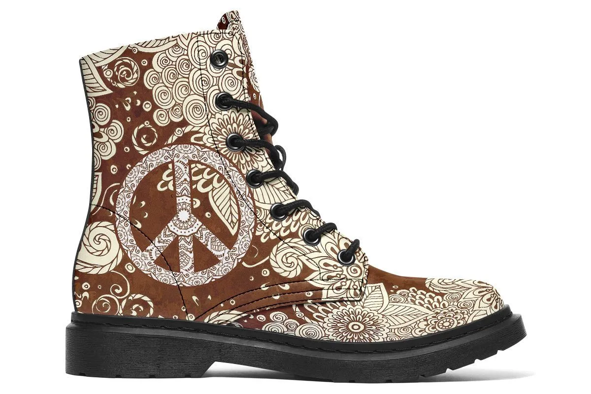 Peaceful World Brown