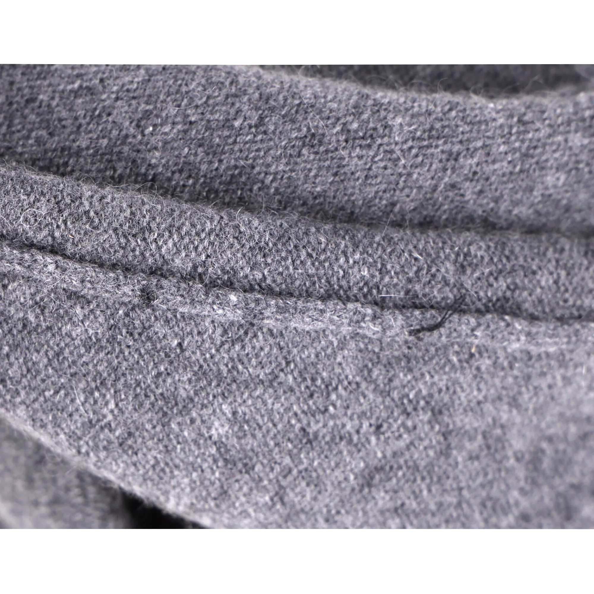 Prada V-Neck Pullover in Grey Wool