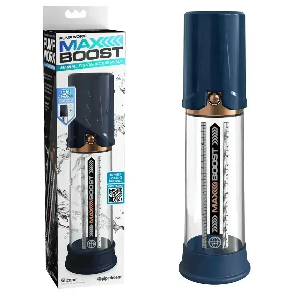 Pump Worx Max Boost -  -  Penis Pump
