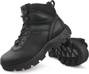 QUNLON Men 's Waterproof Hiking Boots Lightweight trekking Boots Non Slip Mountaineering Backpacking Boots Outdoor Work Boots