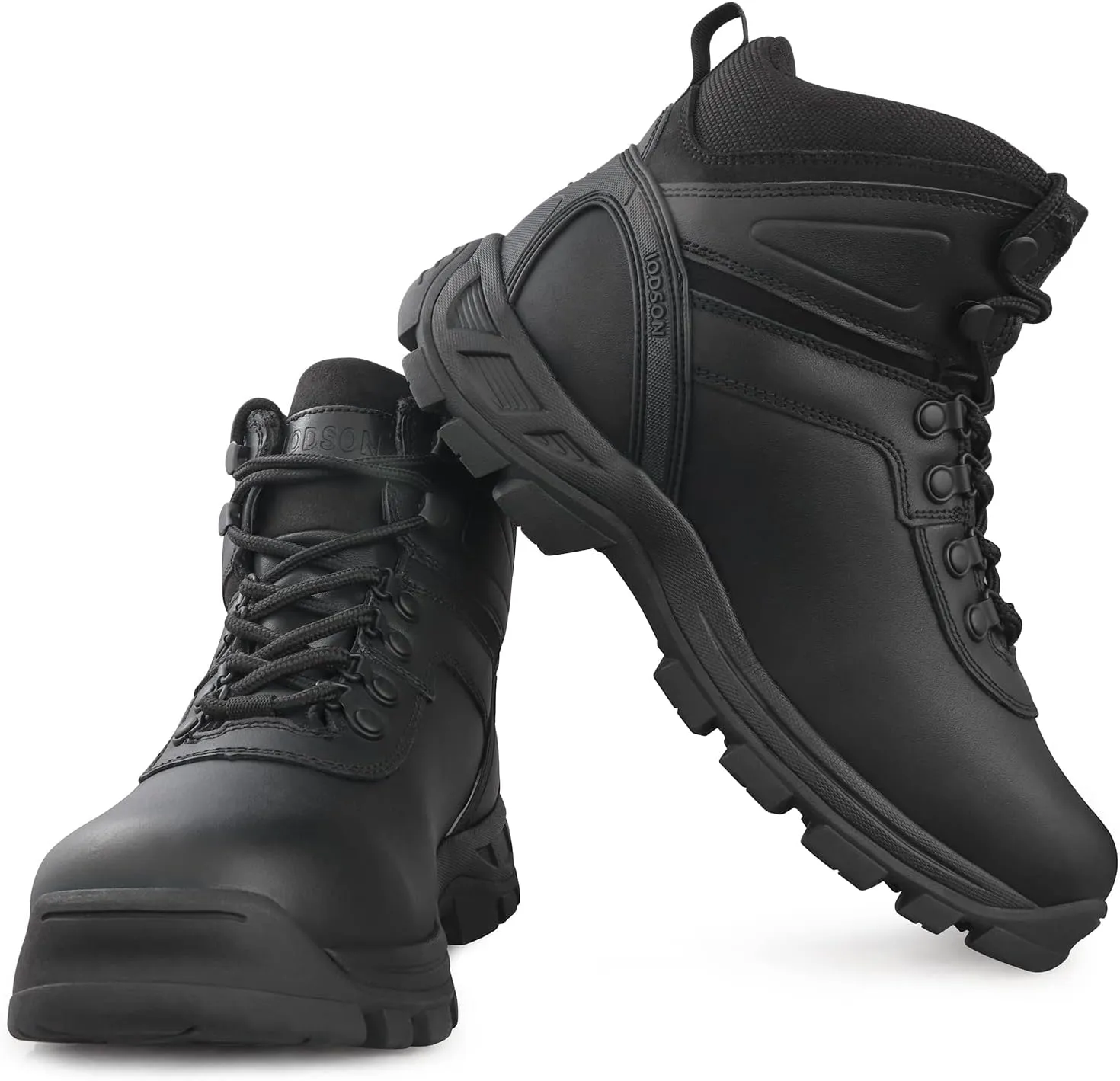 QUNLON Men 's Waterproof Hiking Boots Lightweight trekking Boots Non Slip Mountaineering Backpacking Boots Outdoor Work Boots