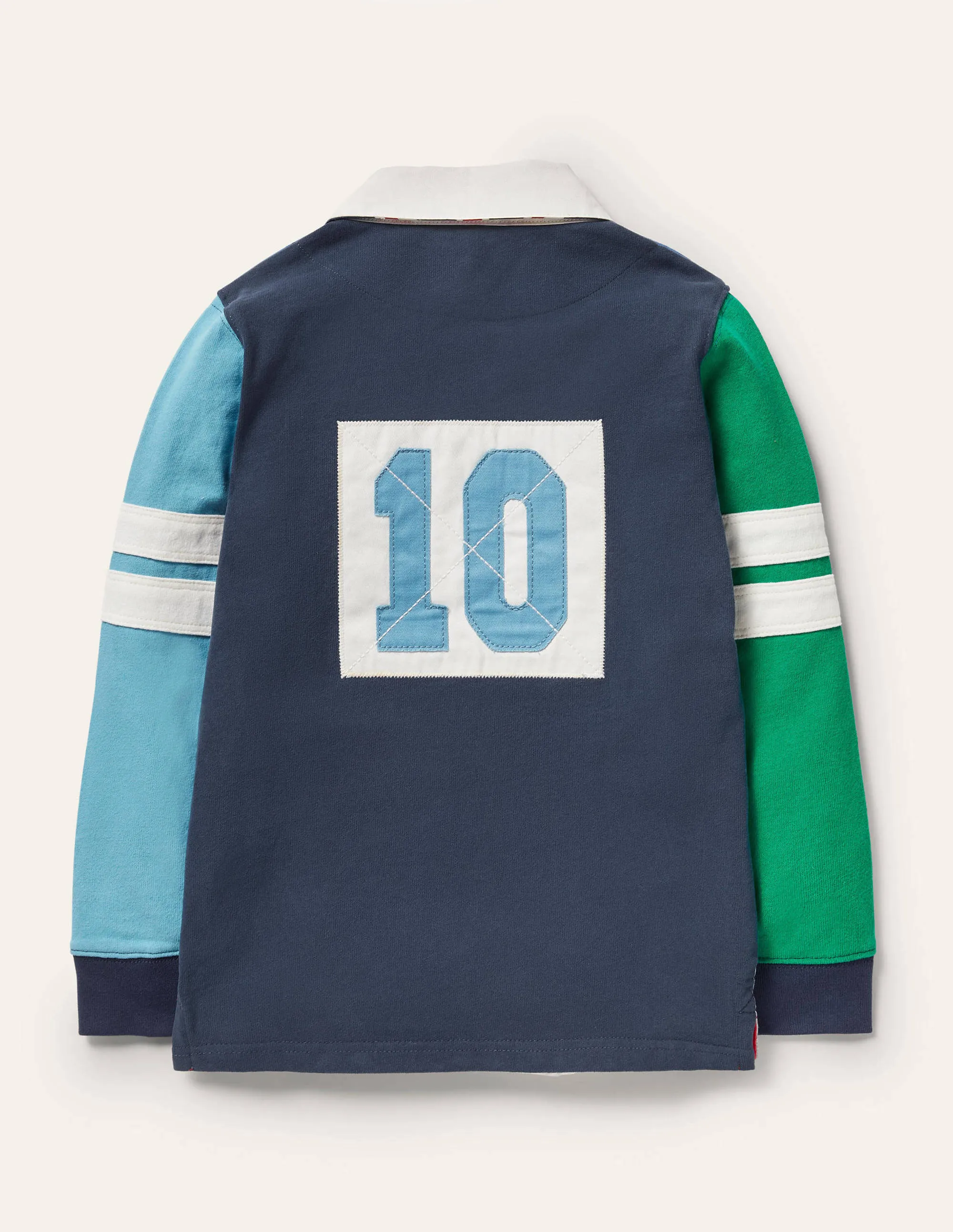 Rugby Shirt-Elizabethan Blue/Green