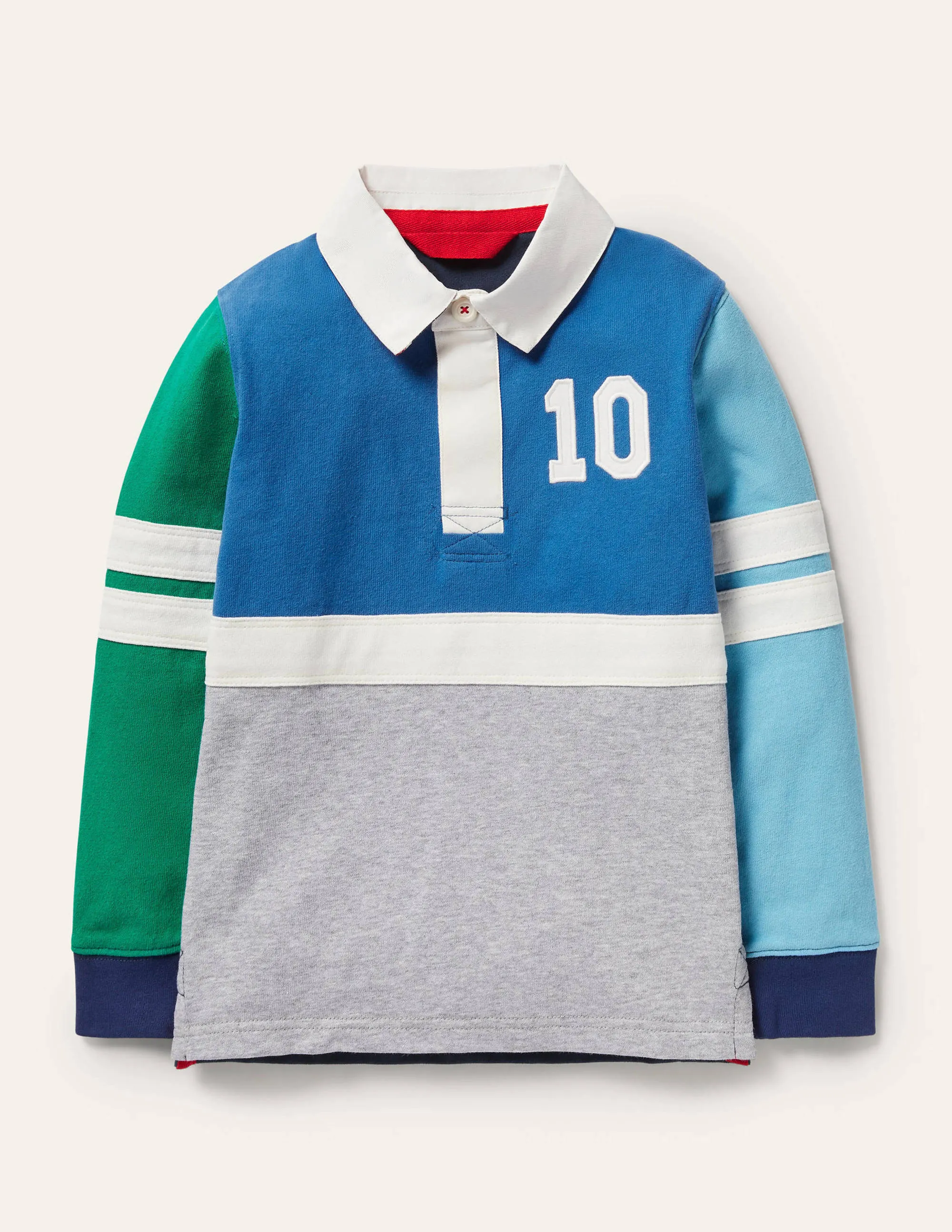 Rugby Shirt-Elizabethan Blue/Green