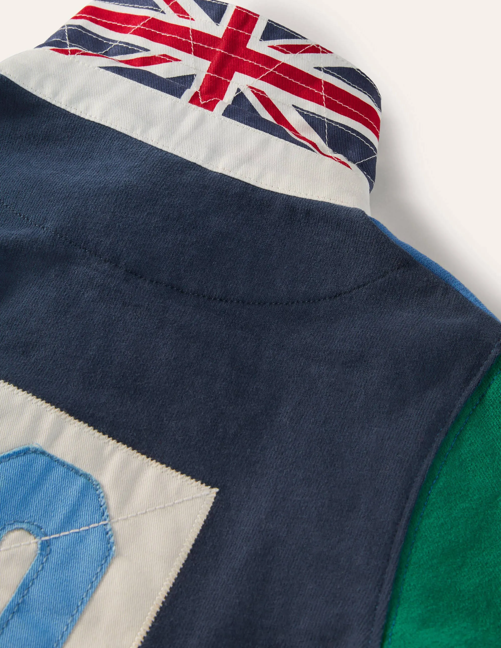 Rugby Shirt-Elizabethan Blue/Green