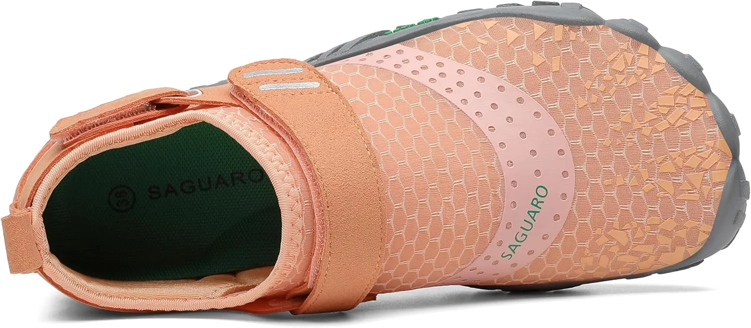 SAGUARO Women's Minimalist Trail Sneakers Barefoot Hiking Shoes Nimble ??
