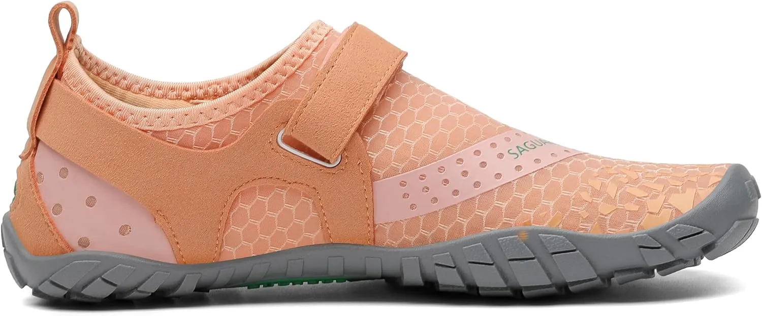 SAGUARO Women's Minimalist Trail Sneakers Barefoot Hiking Shoes Nimble 
