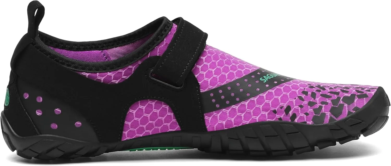 SAGUARO Women's Minimalist Trail Sneakers Barefoot Hiking Shoes Nimble 