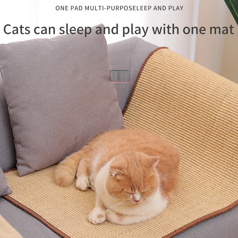Sisal Pad Pet Cat Scratching Board -To Protect The Sofa Against Cat Scratching