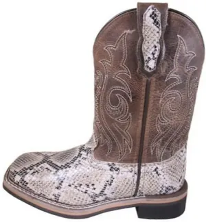 Smoky Mountain Boots Diamond Back Youth Leather Western Boots