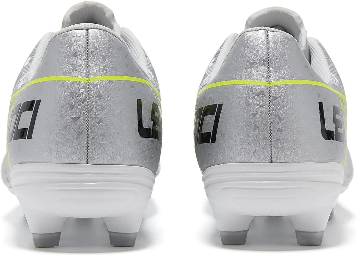 Soccer Cleats for Men's and Women's Outdoor Unisex Football Shoes Firm Rugby Boots