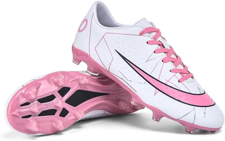 Soccer Cleats for Mens Unisex Baseball Turf Shoes Youth Rugby Shoes Firm Ground Football Training Sneaker
