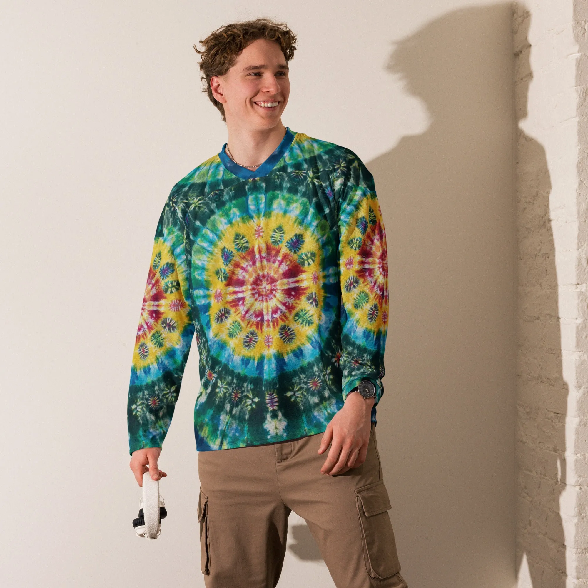 'Sunshine Daydream' Recycled hockey fan jersey