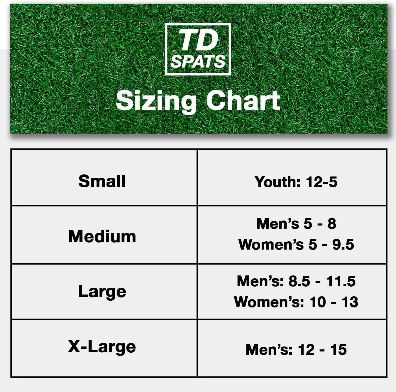 TD Spats Football Cleat Covers - Premium Wraps for Cleats | for Football, Soccer, Field Hockey, or Turf