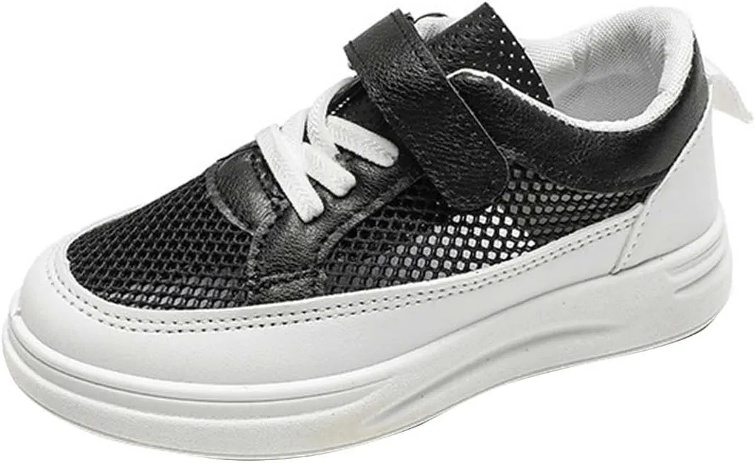 Toddler Baby Sneakers Toddler Little Child Boys' Sneakers Kindergarten Girls' Board Shoes Boy Solid Tied Shoes