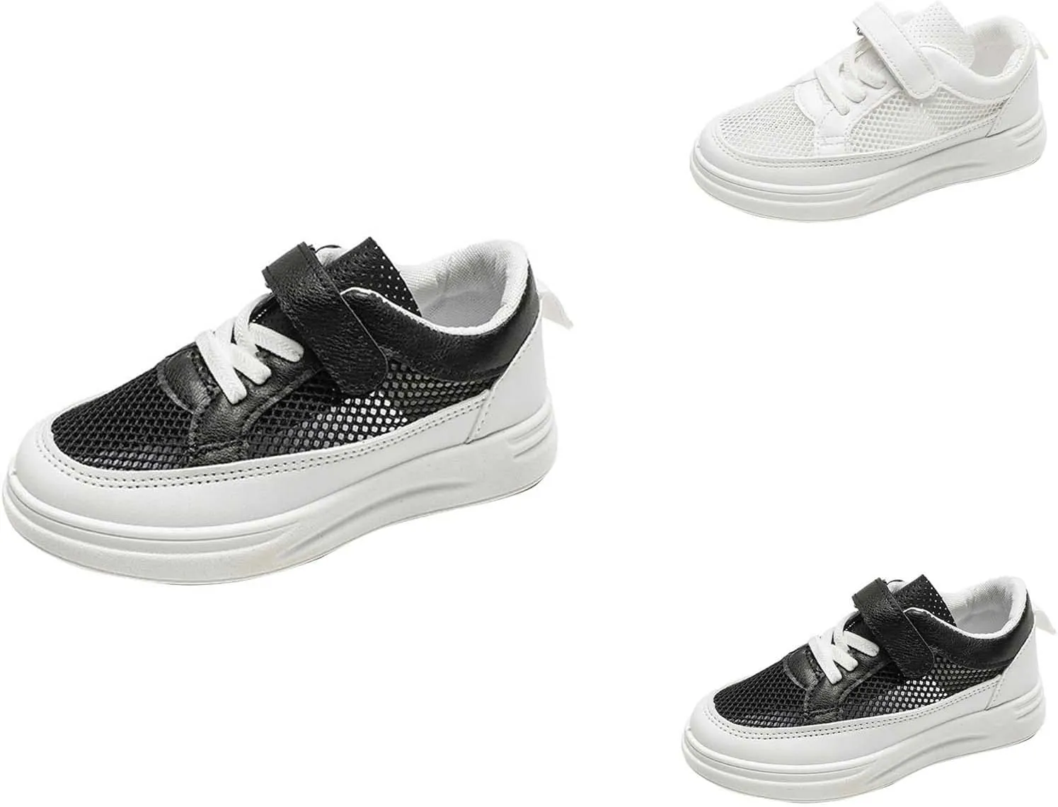 Toddler Baby Sneakers Toddler Little Child Boys' Sneakers Kindergarten Girls' Board Shoes Boy Solid Tied Shoes