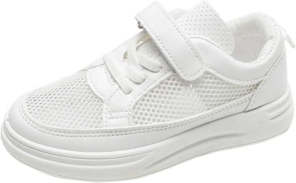 Toddler Baby Sneakers Toddler Little Child Boys' Sneakers Kindergarten Girls' Board Shoes Boy Solid Tied Shoes