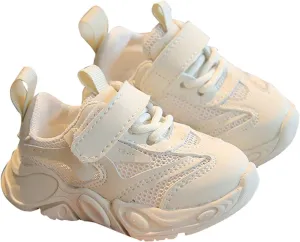 Toddler Boys Girls Mesh Breathable Running Sneakers Lightweight Casual Tennis Athletic Walking Sneaker for Big Girls