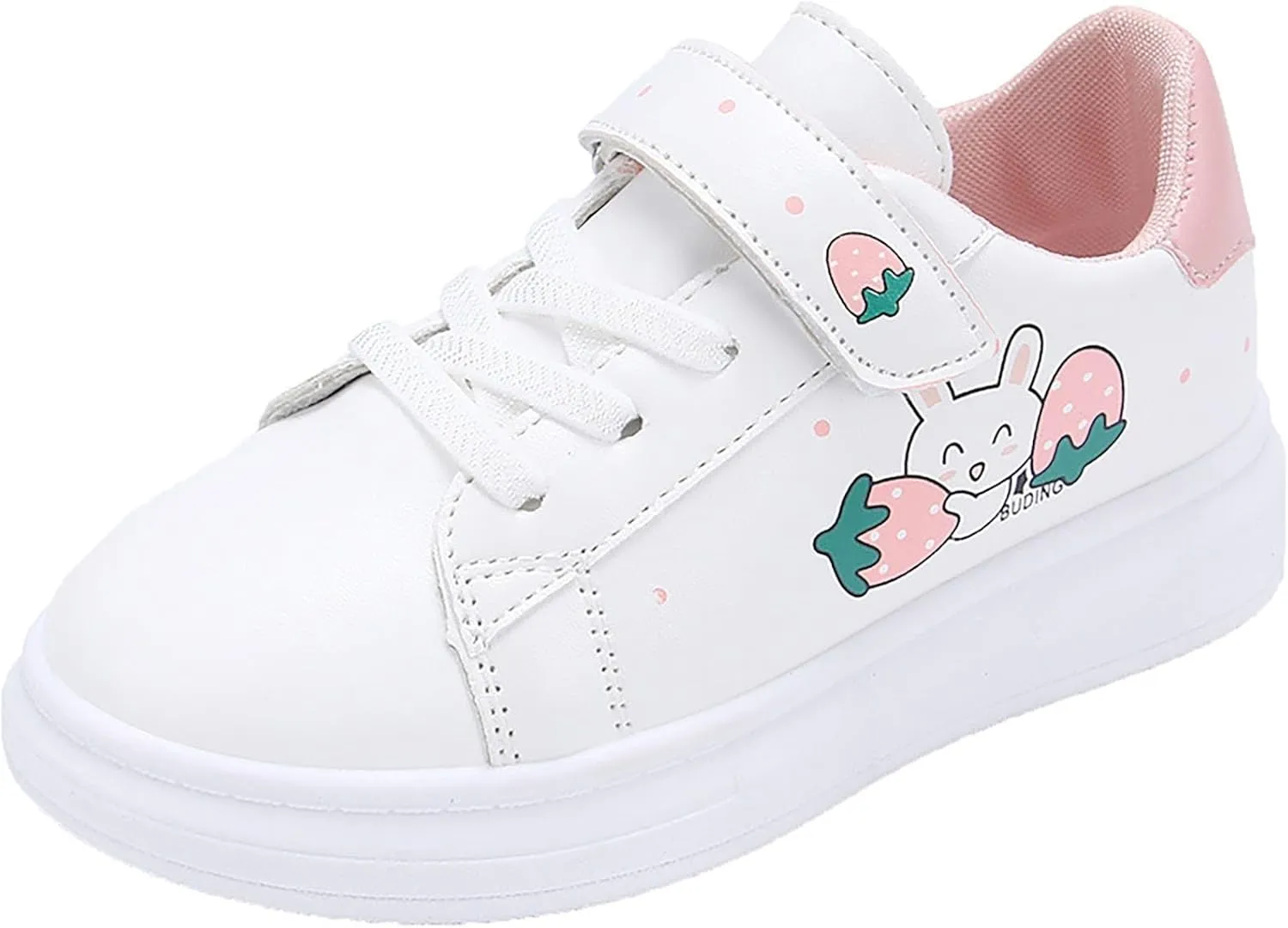 Toddler Boys Shoes Girls' Sports Shoes Small White Shoes Breathable Leather Board Shoes Medium Non Slip Sport Shoes