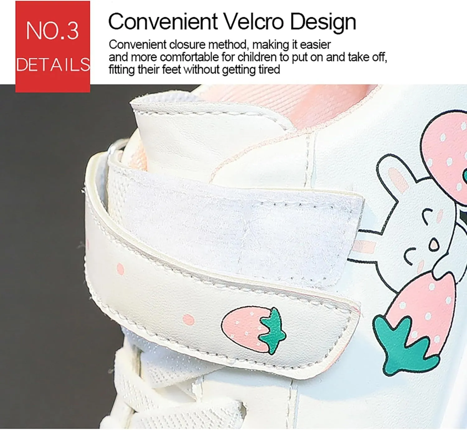 Toddler Boys Shoes Girls' Sports Shoes Small White Shoes Breathable Leather Board Shoes Medium Non Slip Sport Shoes