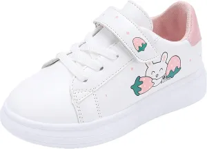 Toddler Boys Shoes Girls' Sports Shoes Small White Shoes Breathable Leather Board Shoes Medium Non Slip Sport Shoes