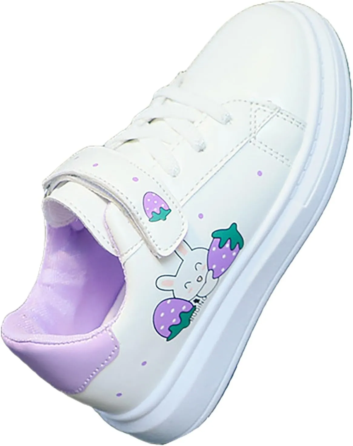 Toddler Boys Shoes Girls' Sports Shoes Small White Shoes Breathable Leather Board Shoes Medium Non Slip Sport Shoes