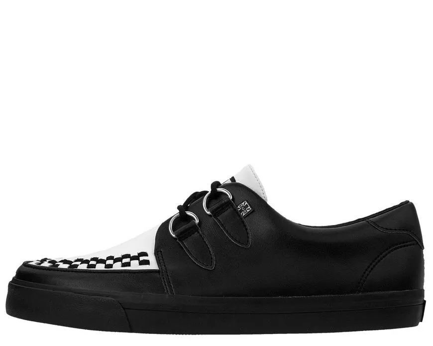 TUK Black and White Sneaker Creeper A9180