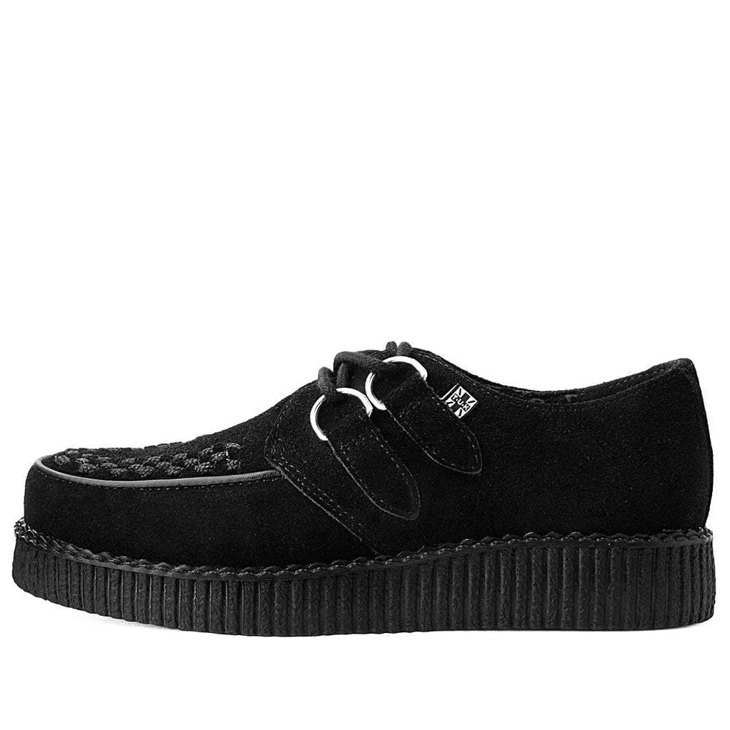 TUK Black Suede Low Creeper F7270