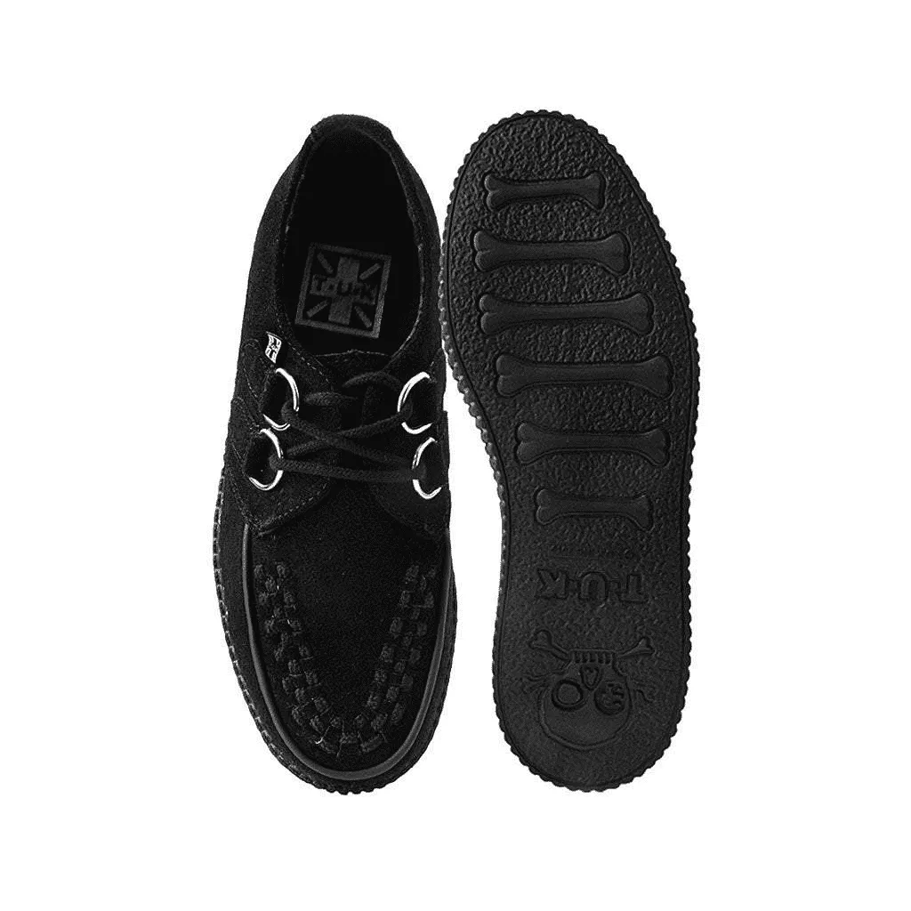TUK Black Suede Low Creeper F7270