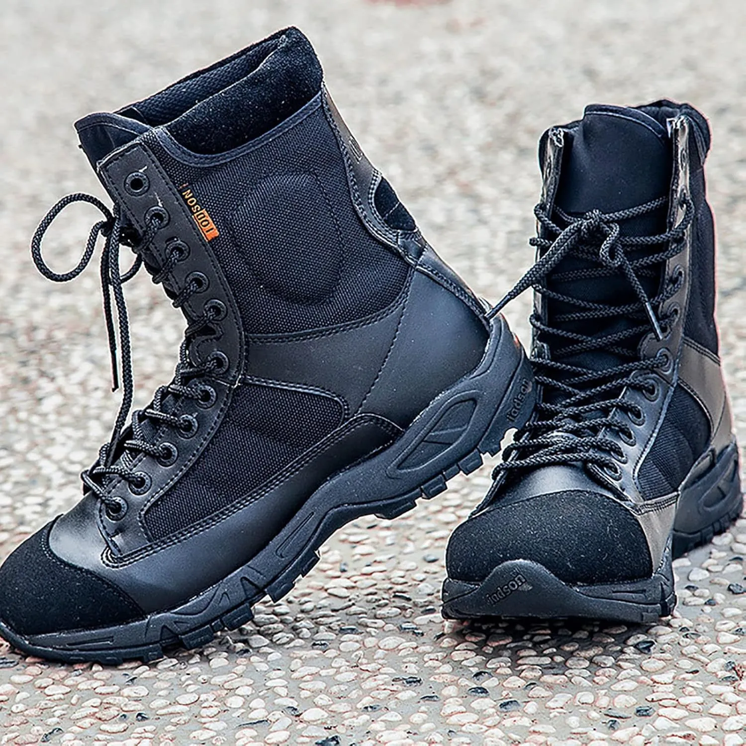 Ultralight Tactical Desert Boots for Men, Spring Summer High-top Waterproof Non-slip Training Shoes, Outdoor Comfort Durable Breathable Hiking Shoes