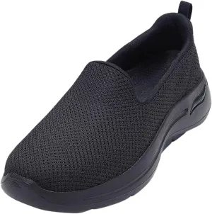 Walking Shoes for Women Casual Slip on Sneakers Flat Running Mesh Sneakers Fashion Athletic Breathable Mesh Lightweight Shoes