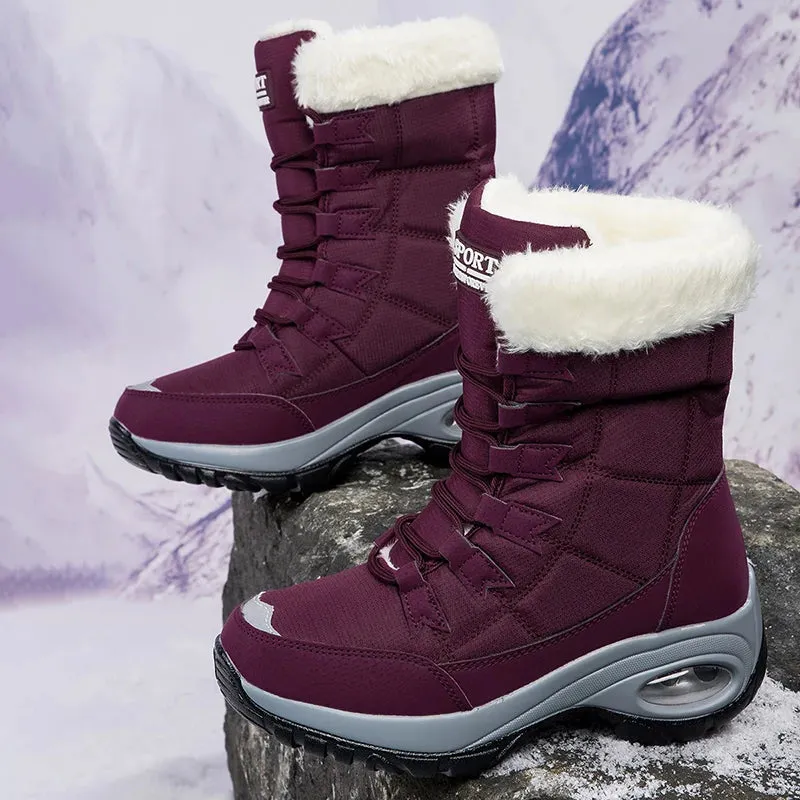 Warm Boots Handmade Platform Type Sole