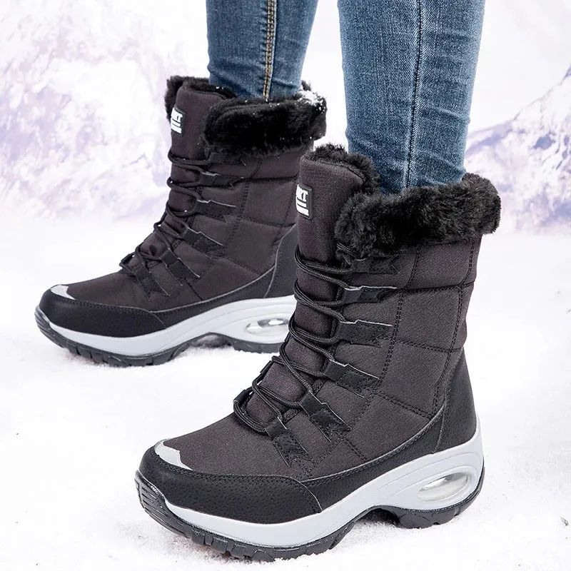 Warm Boots Handmade Platform Type Sole