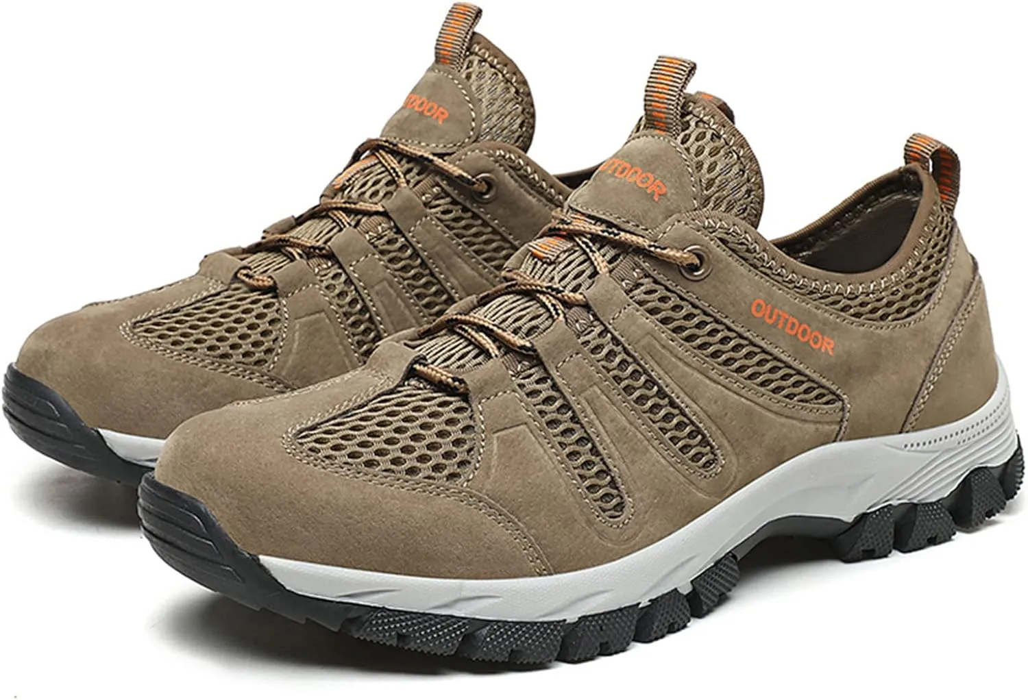 Waterproof Hiking Boots For Men Outdoor Lightweight Trekking Trails Shoes Backpacking Mountaineering Boots