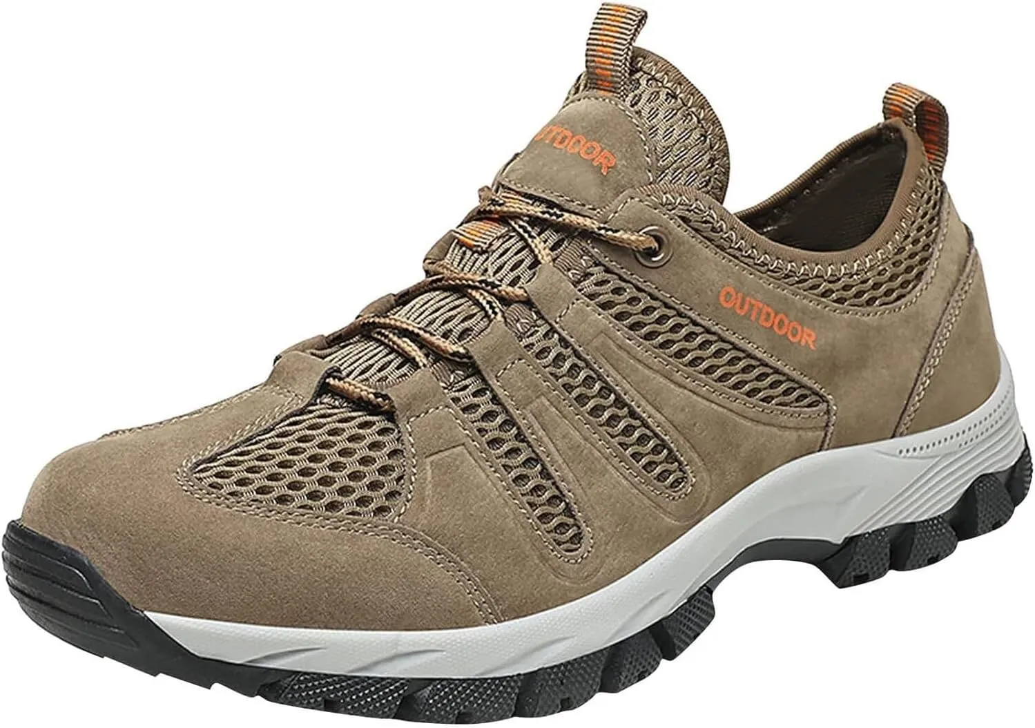 Waterproof Hiking Boots For Men Outdoor Lightweight Trekking Trails Shoes Backpacking Mountaineering Boots