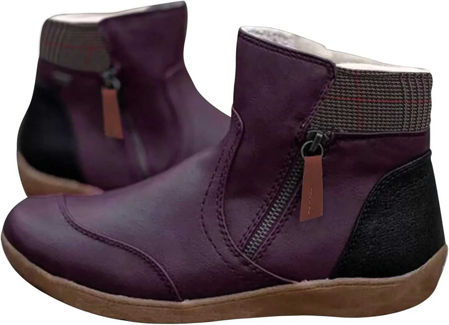 Waterproof Snow Boots for Women Leather Womens Winter Boots Wide Width Wide Calf Womens Winter Boots Womens Winter Ankle Boots Size 11 Women's Tall Lined Leather Winter Boots