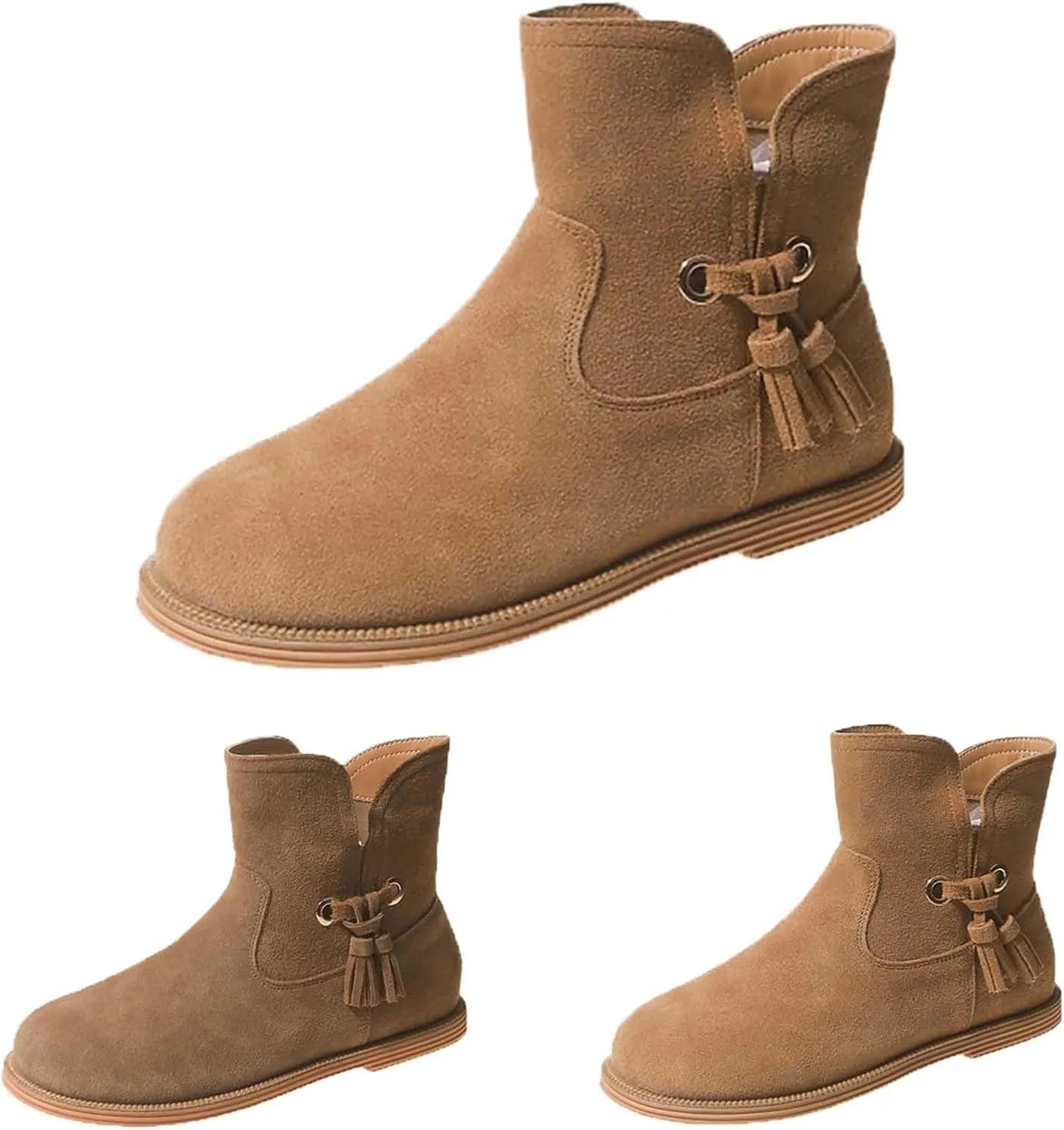 Wedge Ankle Boots Low Heel Cowboy Boots for Women Heeled Booties Womens Black Booties Low Heel Womens Ankle Boots with Heel Size 5 Brown Heeled Ankle Boots for Women