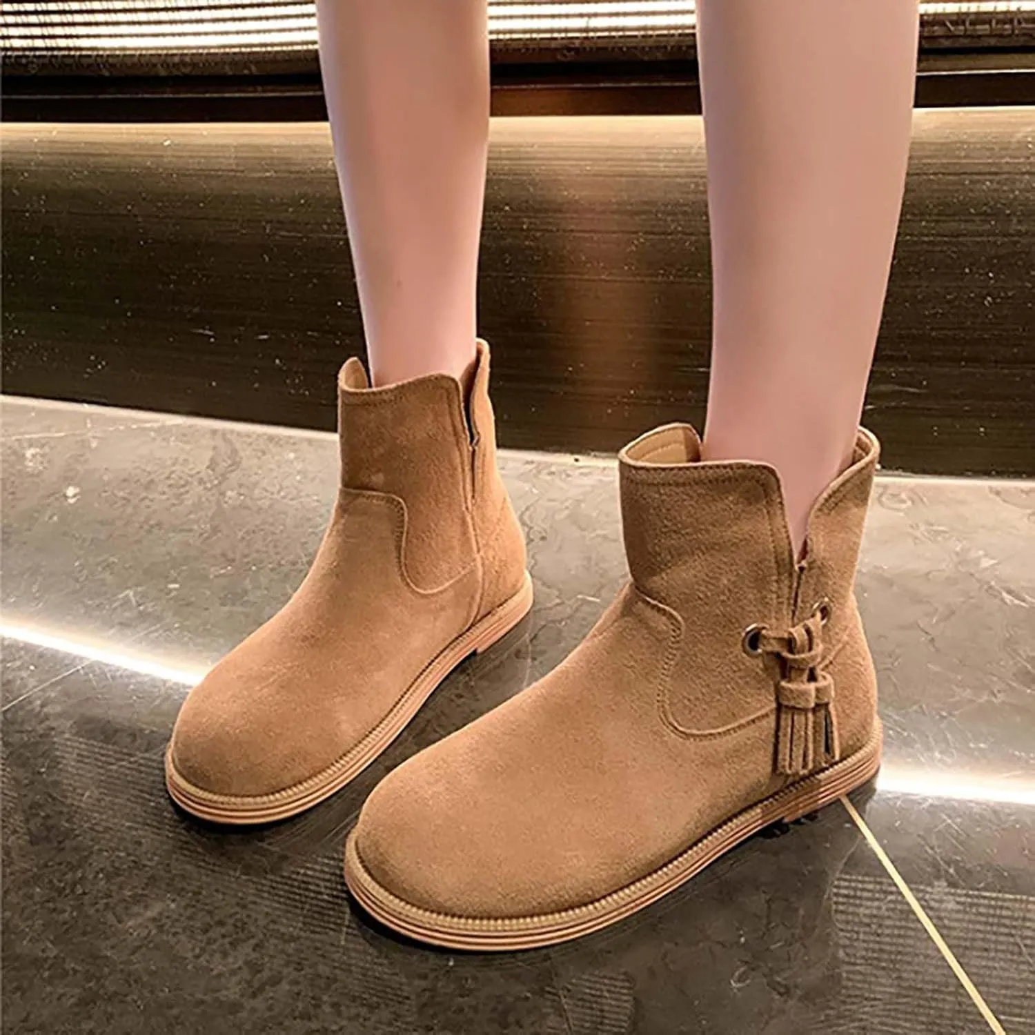 Wedge Ankle Boots Low Heel Cowboy Boots for Women Heeled Booties Womens Black Booties Low Heel Womens Ankle Boots with Heel Size 5 Brown Heeled Ankle Boots for Women
