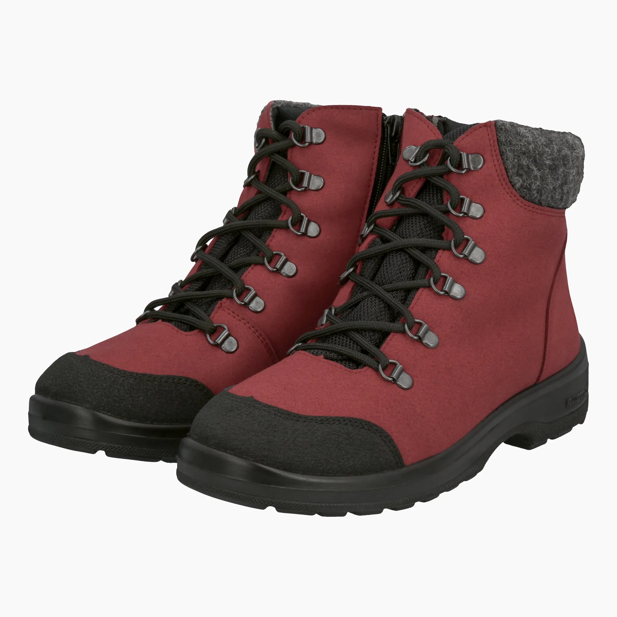 Winter ankel boots Saana, Red