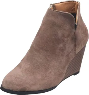Women Boots Low Heel Leather Warm Women Rain Boots
