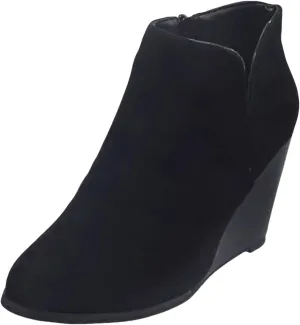 Women Boots Low Heel Leather Warm Women Rain Boots