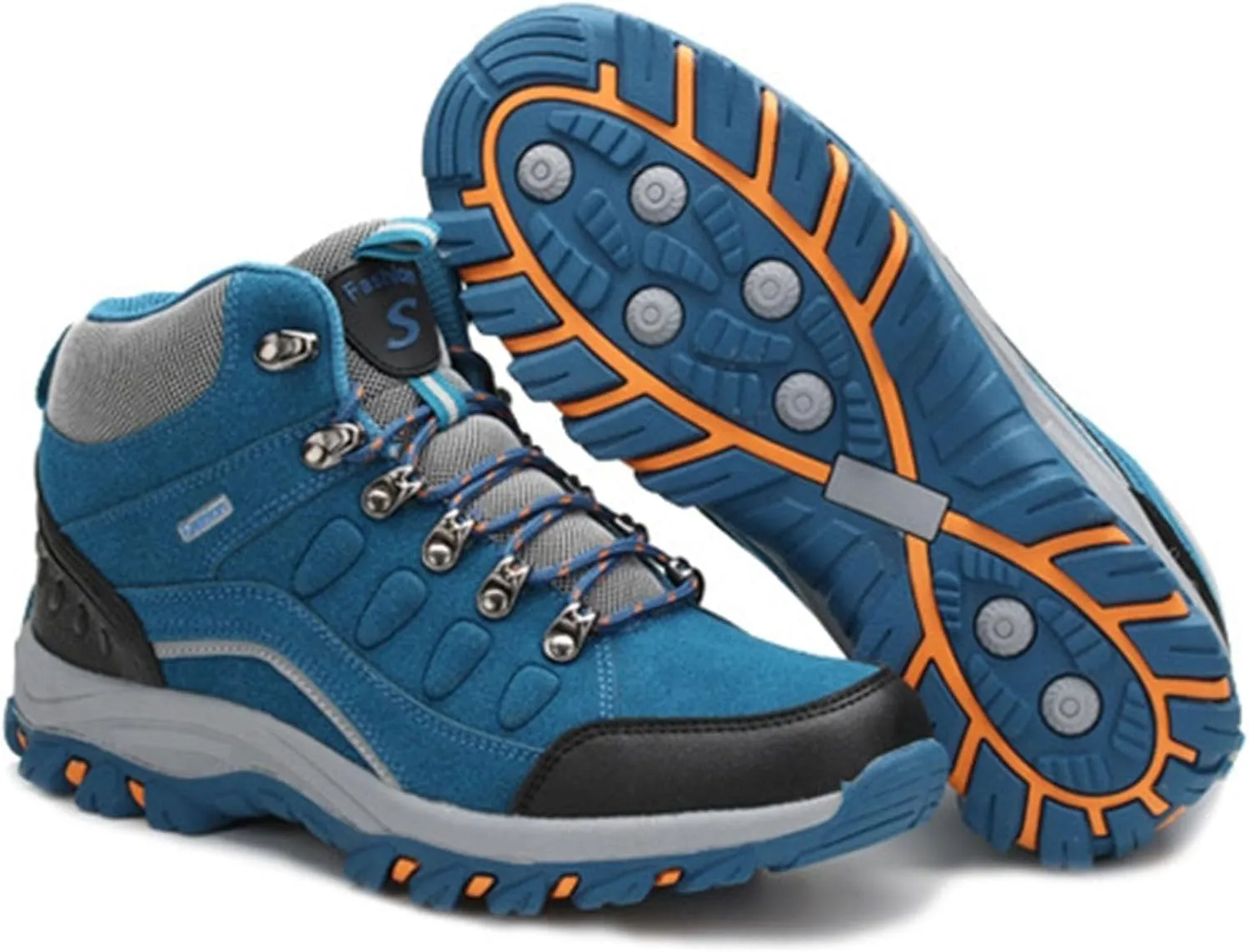 Womens Boots Ankle Boots for Women Fashion Hundred Women's Warm Padded Cold Outdoor Mountaineering Hiking Snow Boots