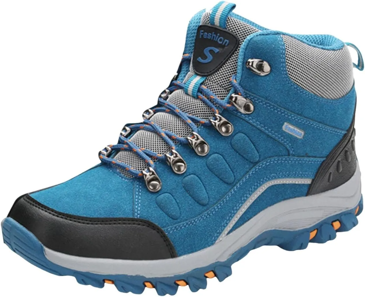 Womens Boots Ankle Boots for Women Fashion Hundred Women's Warm Padded Cold Outdoor Mountaineering Hiking Snow Boots