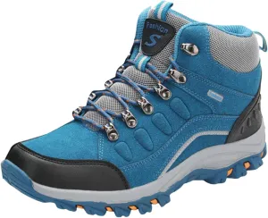 Womens Boots Ankle Boots for Women Fashion Hundred Women's Warm Padded Cold Outdoor Mountaineering Hiking Snow Boots
