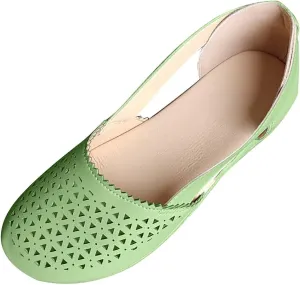 Womens Fusaro Shoes Leather Baotou Hollow Wedge Sandals Round Toe Platform Loafers Fashion Closed Toe Flat Sandal Lightweight Flat Sole Walking Shoes