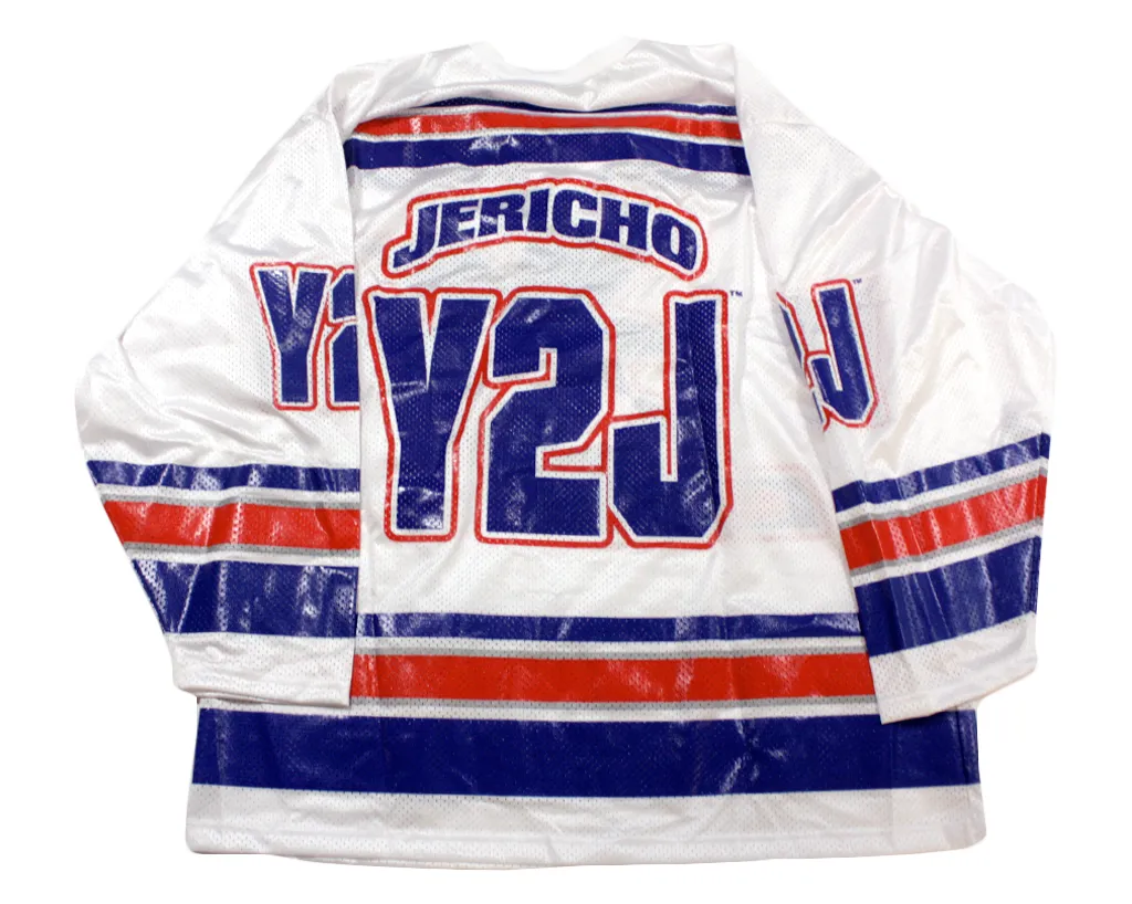 WWF CHRIS JERICHO Y2J HOCKEY JERSEY XL