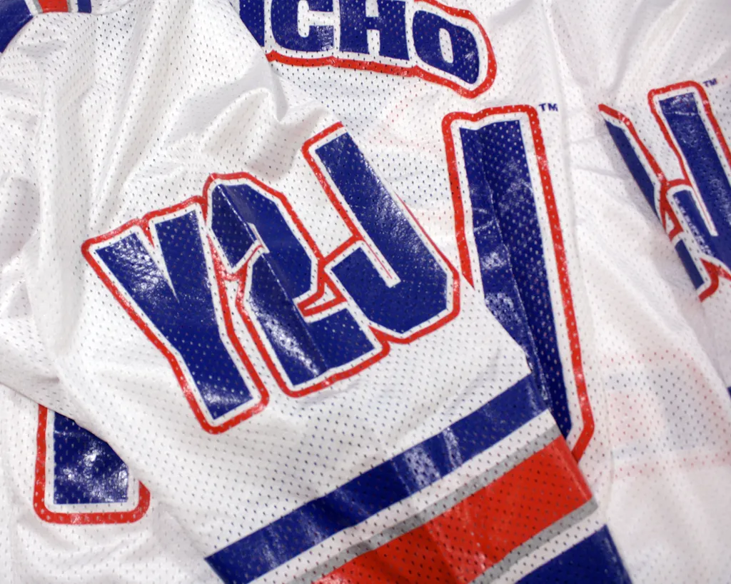 WWF CHRIS JERICHO Y2J HOCKEY JERSEY XL
