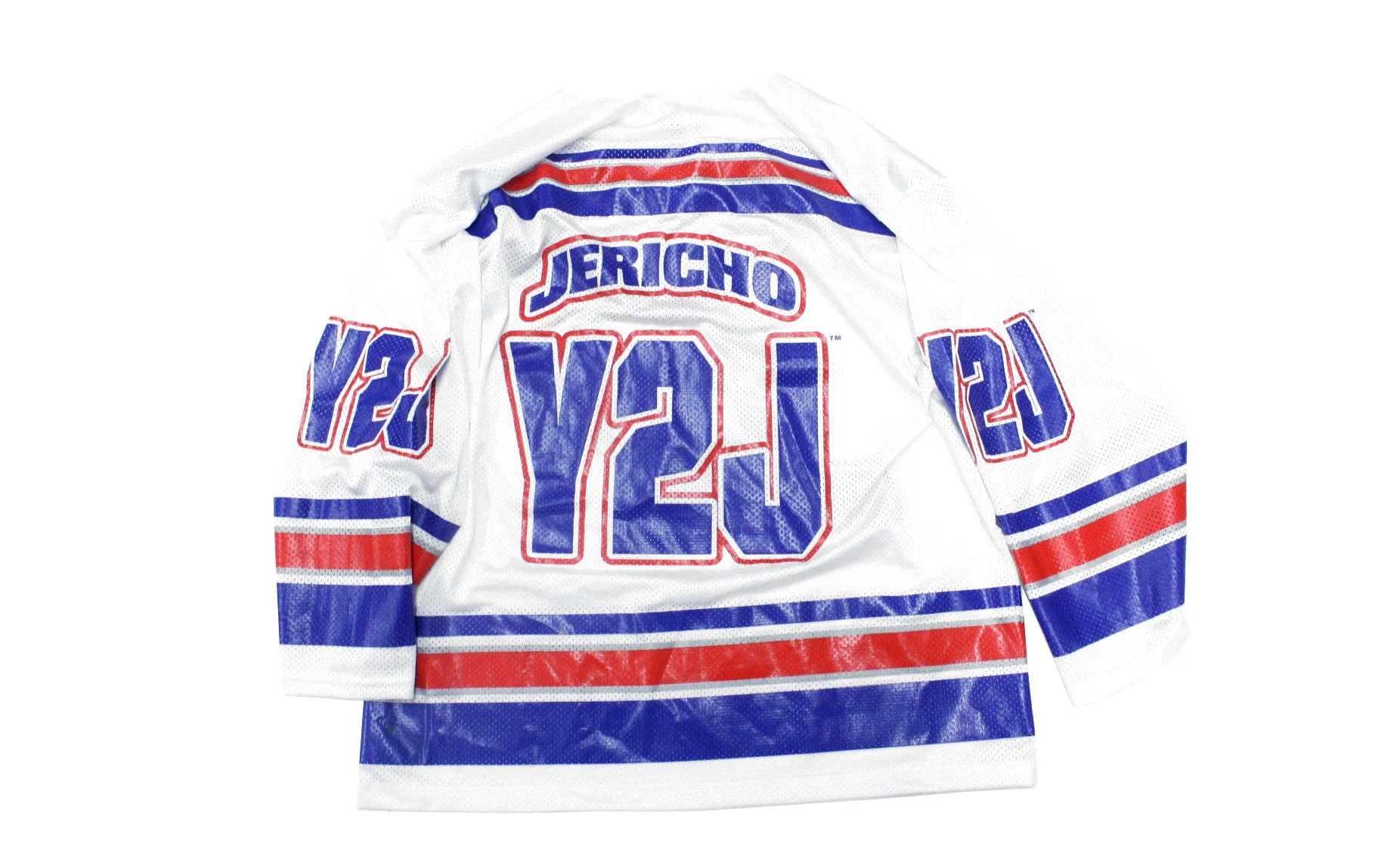 WWF CHRIS JERICHO 'Y2J' VINTAGE HOCKEY JERSEY XL