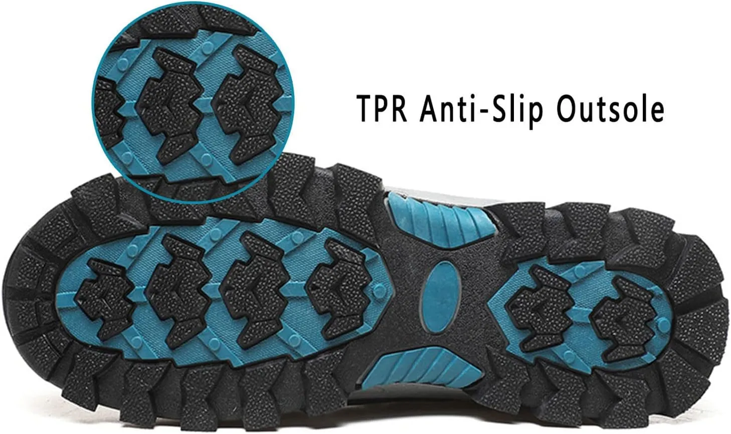 YUKTOPA Men's Backpacking Boots Outdoor Hiking Shoes Mountaineering Shoes Athletic Walking Sneakers